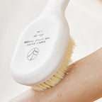 Massage cleaning brush with long handle
