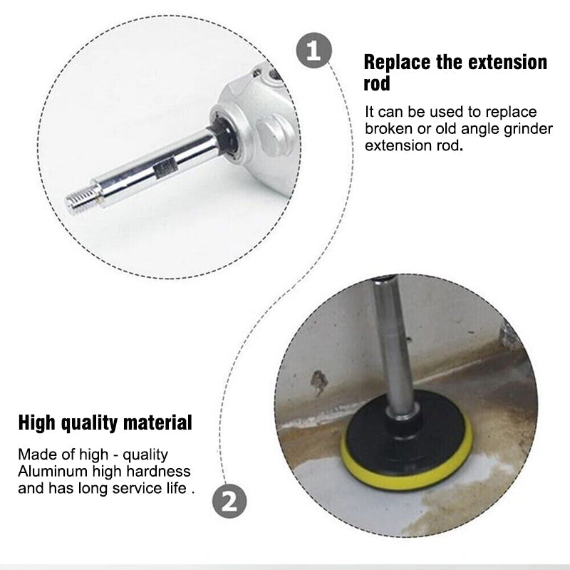 Shop grinder extension M14
