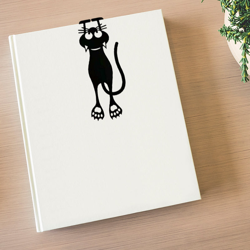 Neckline Black Cat Bookmark