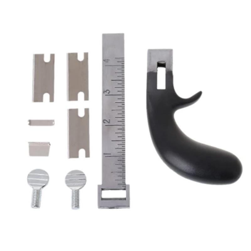 Leather cord belt cutter