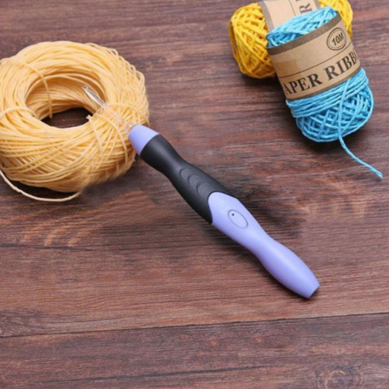 9-in-1 LED illuminated crochet system