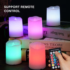Remote Control Colorful Electronic Candle