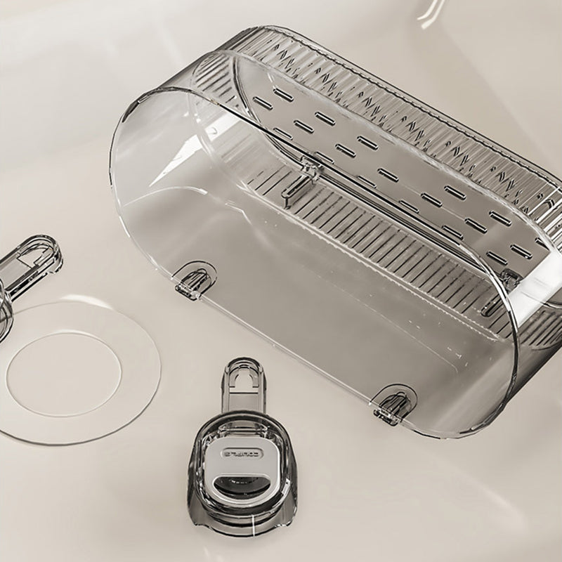 No-Drill Bathroom Suction Cup Storage Box
