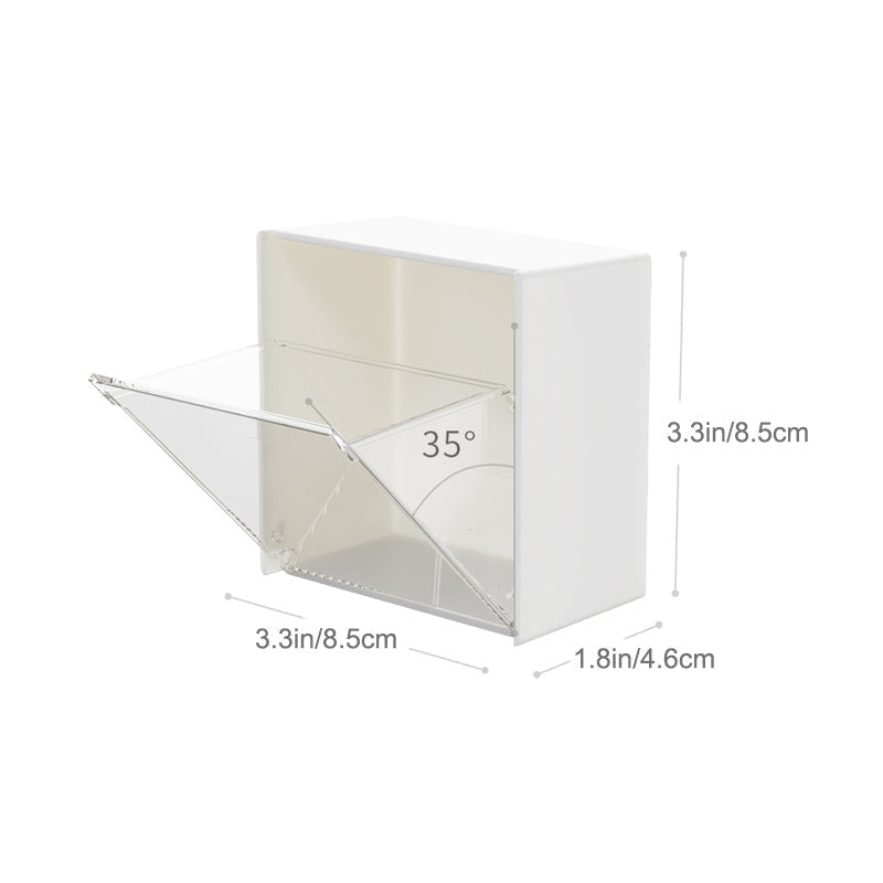 Wall-mounted Clamshell storage box
