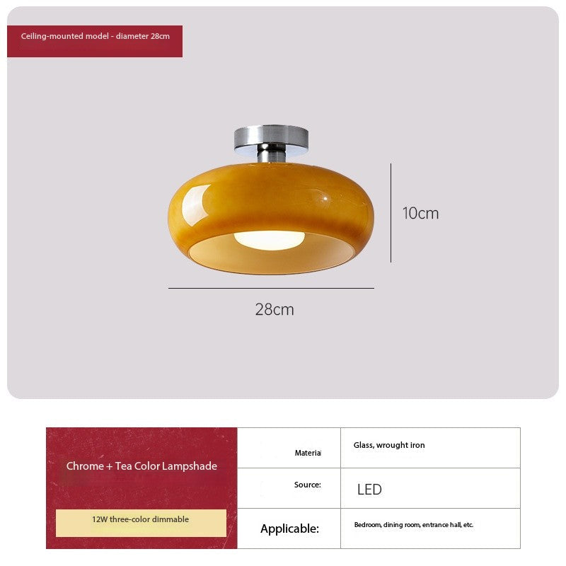 LED Persimmon Pendant Light - Minimalist Rodless/Stemless Design