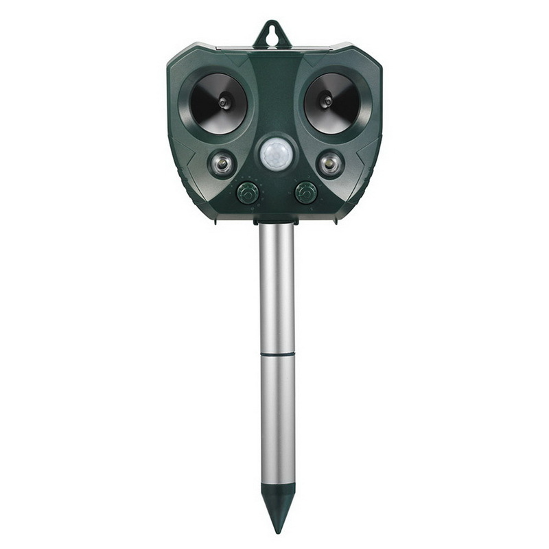 Effective Pest Repeller – Solar Ultrasonic Animal Deterrent for Garden