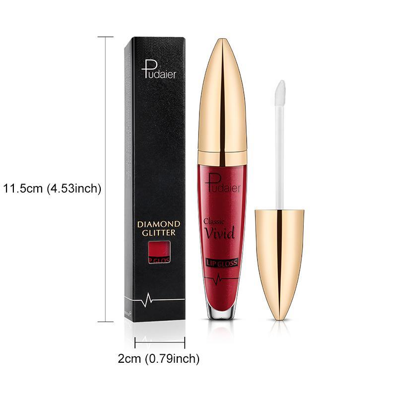 Shiny waterproof lip gloss