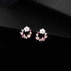 Flower Pearl Earrings