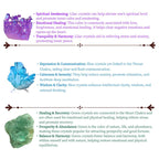 Sacred Journey Spiral Crystals Handcrafted