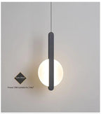 Modern Minimalist Bedside Pendant Light