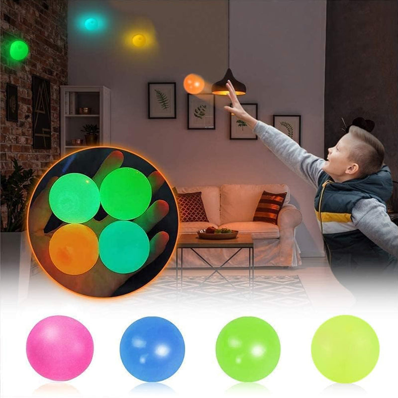 Luminous Sticky Balls