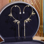 Rhinestone Swallow Earrings