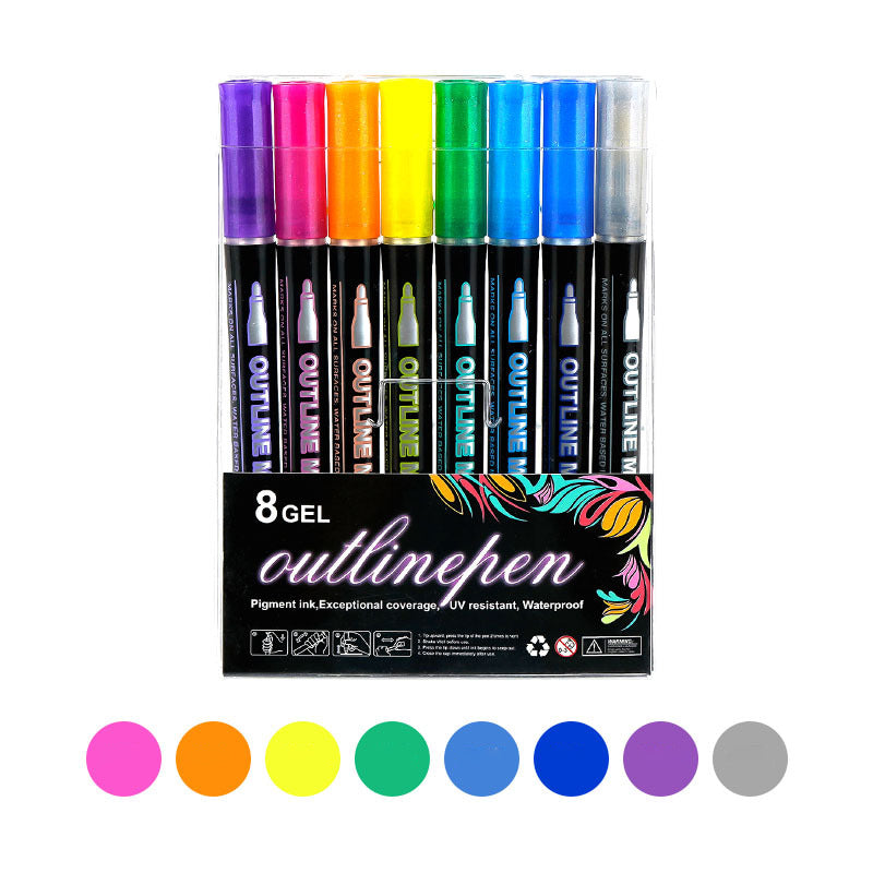 Color Lightstick Graffiti Highlighter Pens