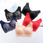 Thin Section Seamless Ring Gather Bra