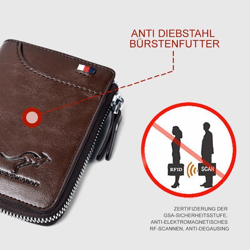 RFID-blocking wallet for men and women