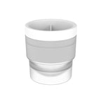 Stackable round hockey mold