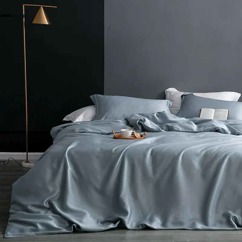 Luxury Natural Silk Duvet Cover - SilkEssence