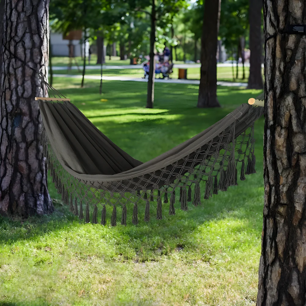 Luxury Hammock – Comfortable and Sturdy Hammock for Garden, Balcony and Camping
