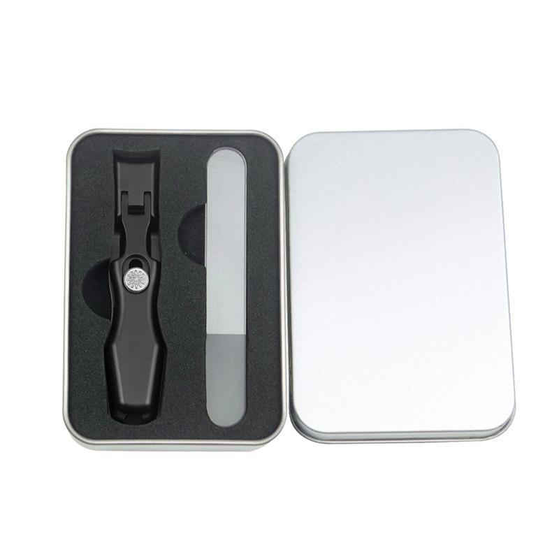 Portable ultra-sharp stainless steel nail clippers