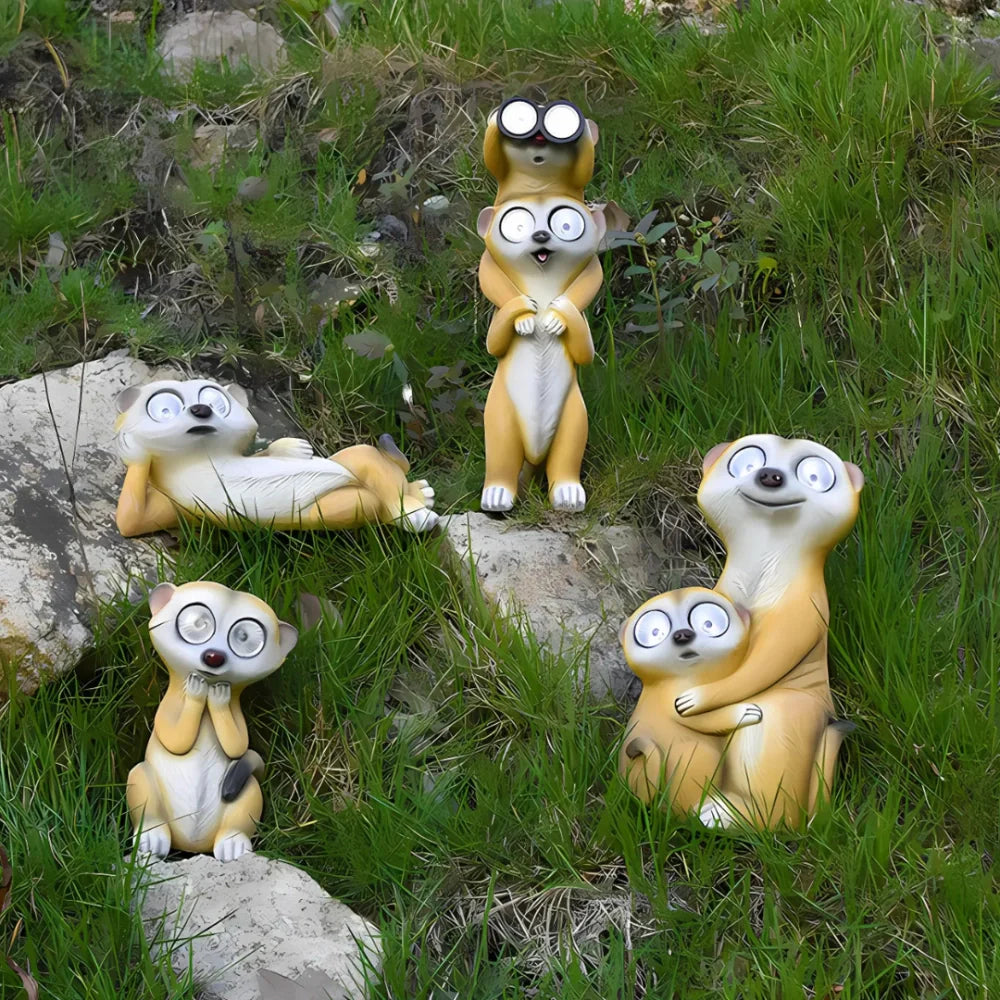 SolarKats Meerkat Light Figures