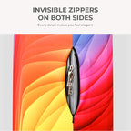 Dust cover for suitcase jacket