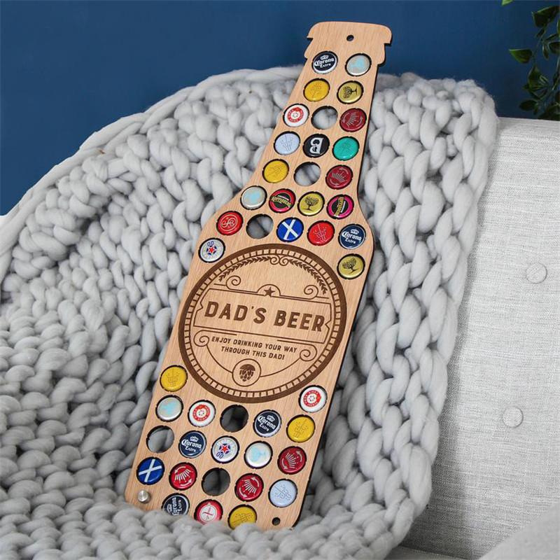 Beer bottle cap holder
