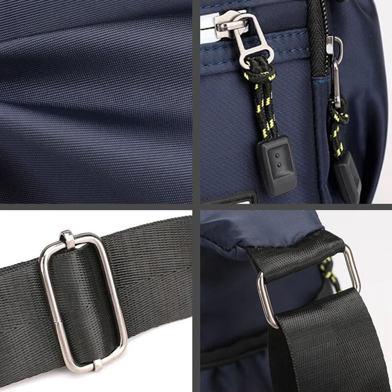 Light waterproof shoulder bag with large capacity