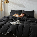 Soft Premium Bed Sheet Set for Double Queen King Beds