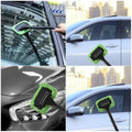 Disc cleaner with adjustable handle