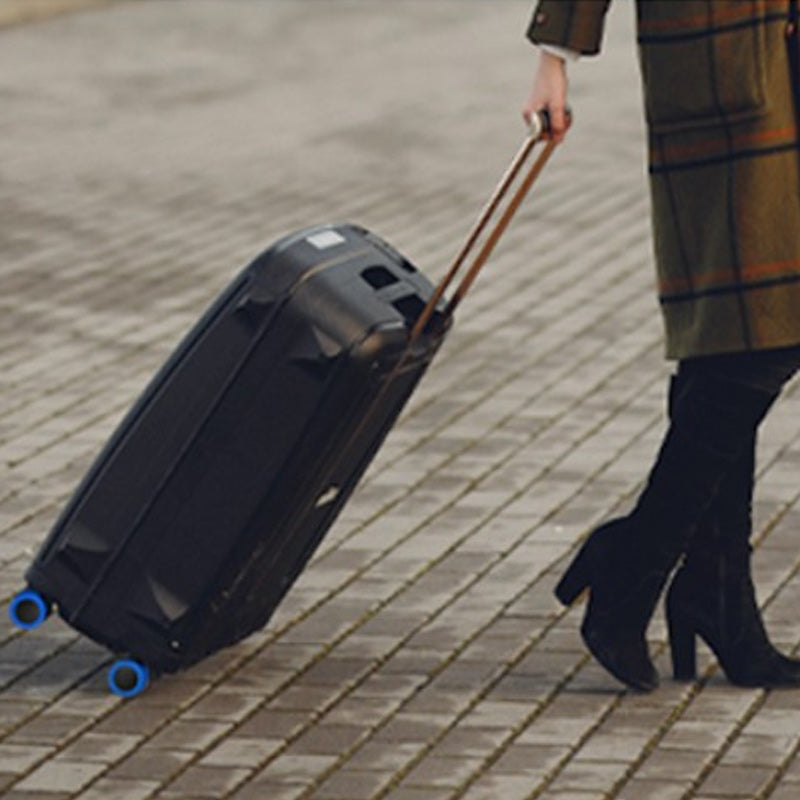 Luggage suitcase wheels cover