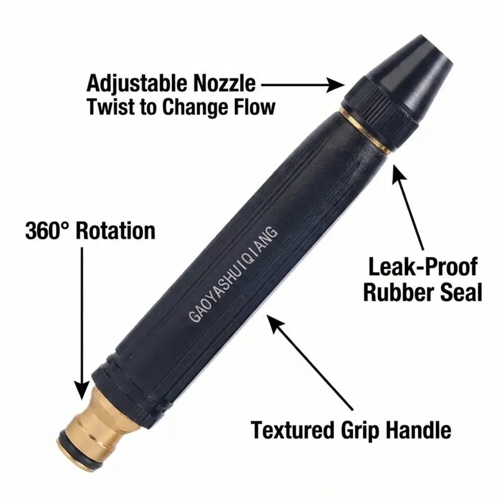 High Pressure Hose Nozzle Water Gun