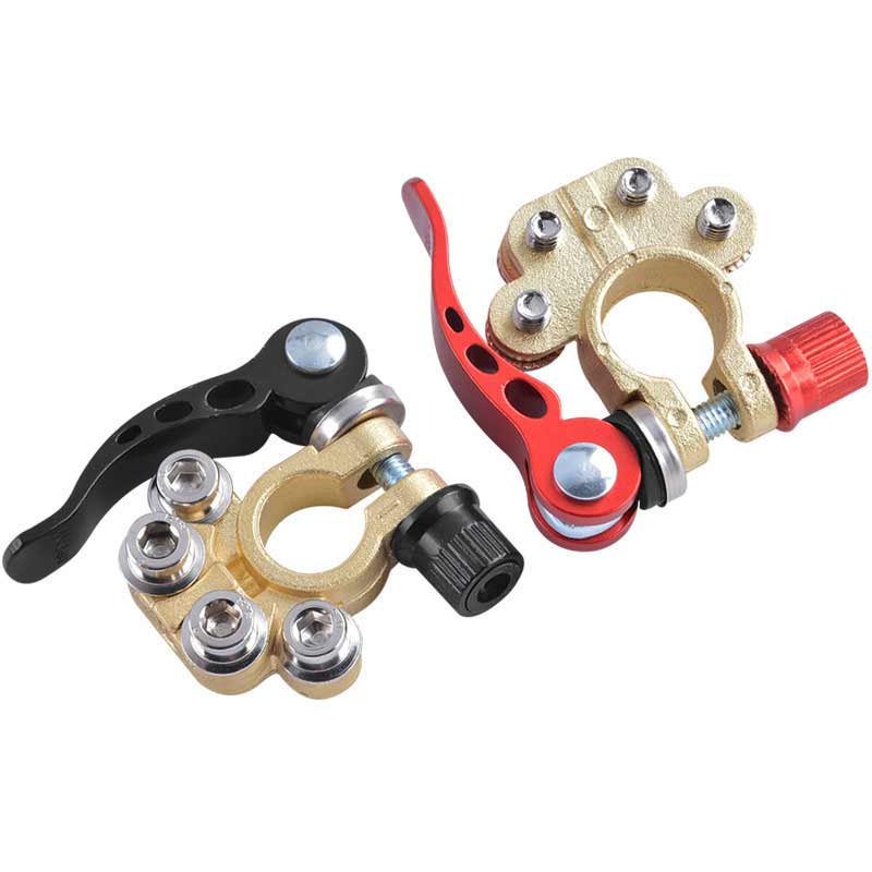 Battery connection terminals