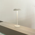 Orbella cordless LED table lamp with touch control – Elegant round modern design
