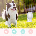 Portable water bottle for pets outdoors