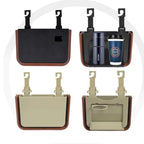Auto-hanging foldable container