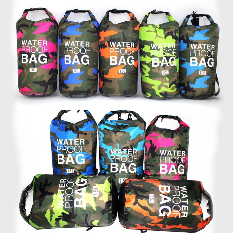 Camouflage Pattern Outdoor Waterproof Bag