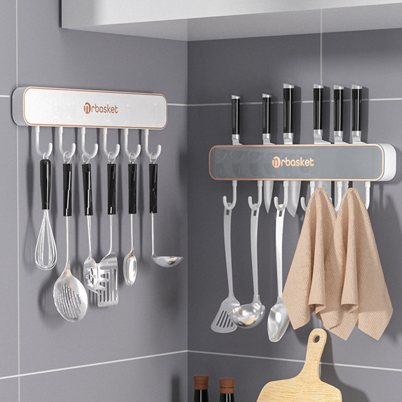 Multifunctional Wall Mounted Knife Storage Shelf