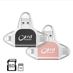 Universal 4-in-1 Sd Tf Card Reader