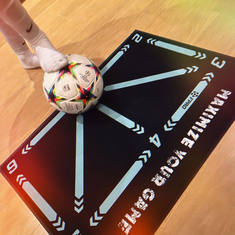 Football Pro Training Mat | Anti-Slip, 2x2m Size for Skill Enhancement and Home Training
