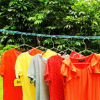 Portable clothesline - Practical - Outdoor and indoor - Space saving