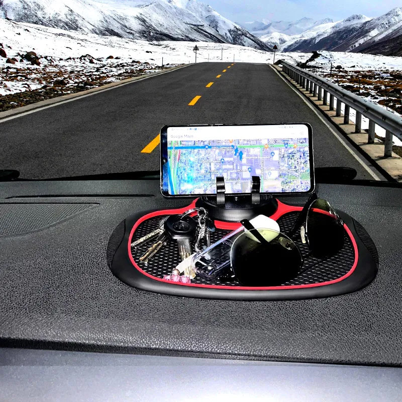 Multifunctional Car Anti-Slip Mats Car Phone Holder