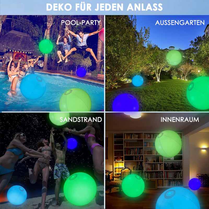 16 Colors bright Water Ball LED Light