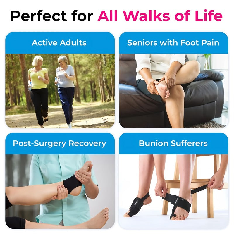 Adjustable hallux valgus corrector