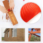 Wood grain rubber form tool