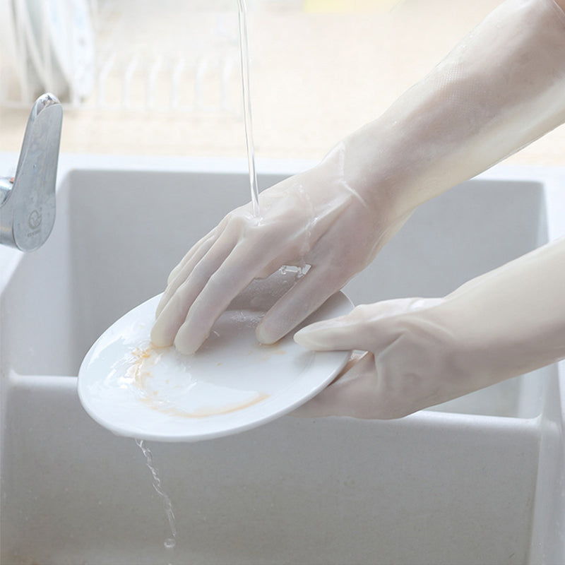 Robust velvet kitchen gloves (4 pairs)