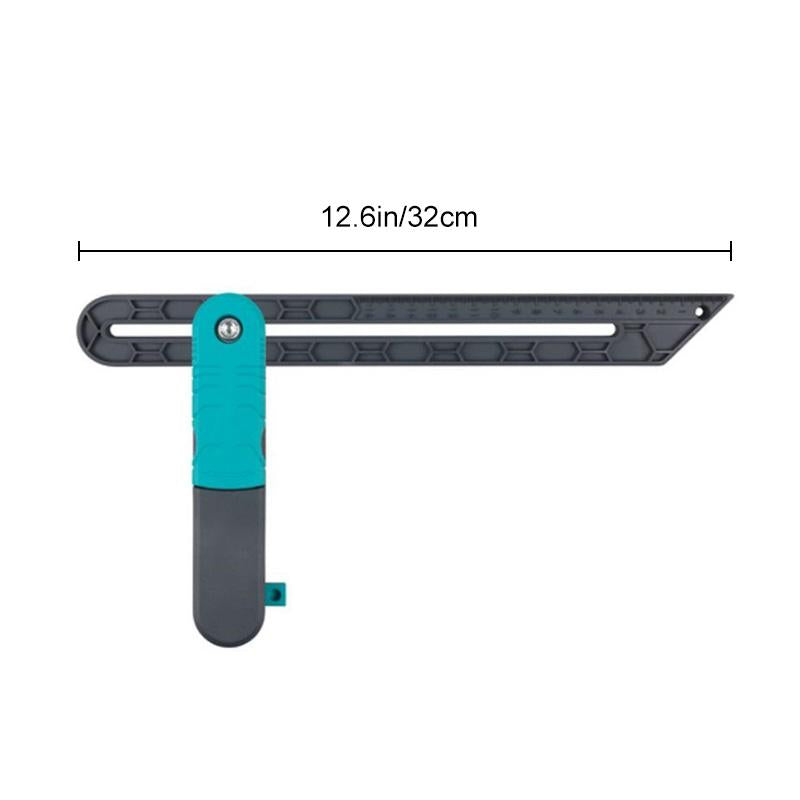 Lock corner measuring tool