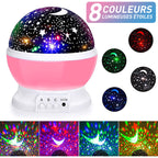 Ciaovie Romantic Night Lamp LED Projector Starry Sky