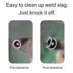 Non-stick sweat slag protection nozzle