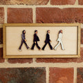 The Beatles framed Abbey Road portrait