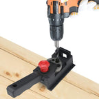 Universal adjustable drill hole gauge